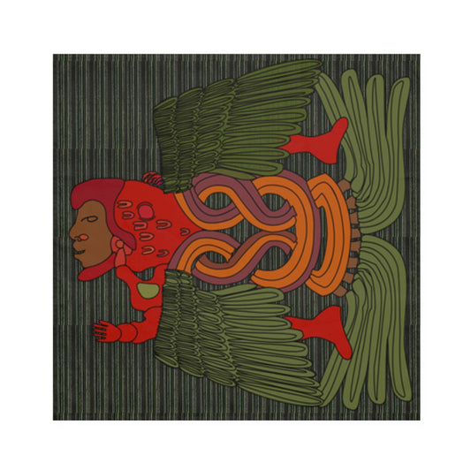 Tribal war sign Napkins