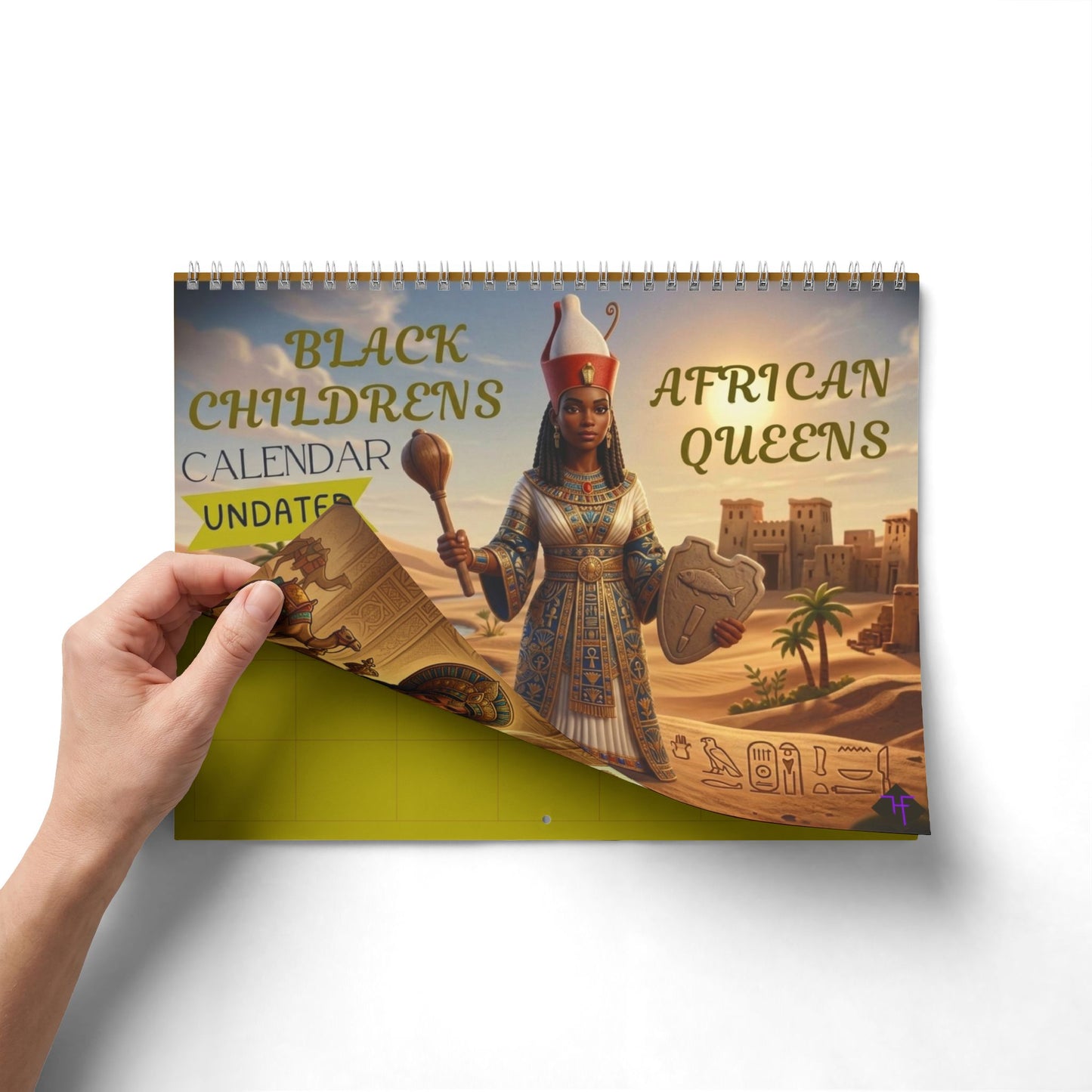African Queens Wall Calendar — Undated Black Children's History & Culture Calendar