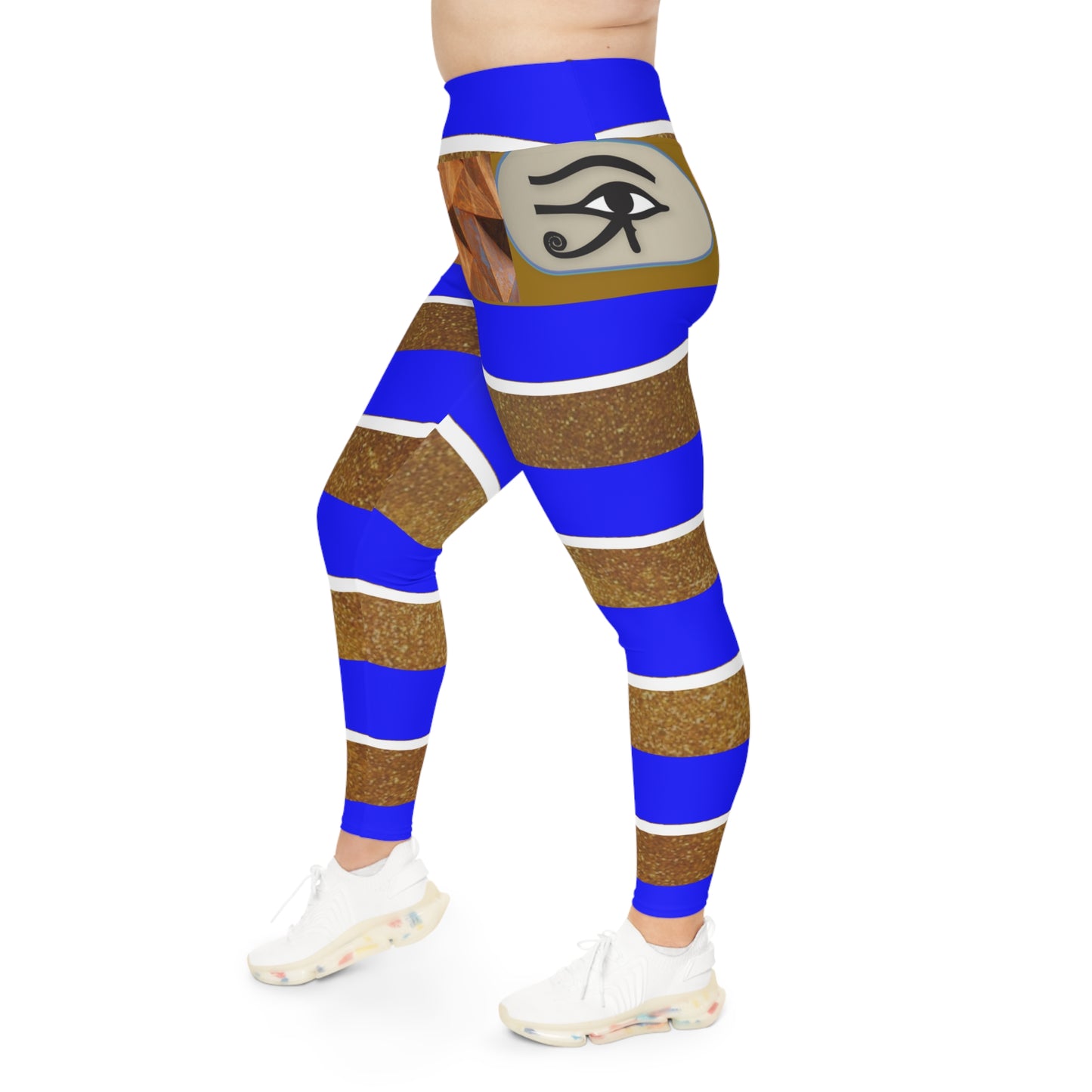 Eye Of Egypt Plus Size Leggings