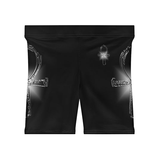 Glass Ahnk Women's Biker Shorts (AOP)