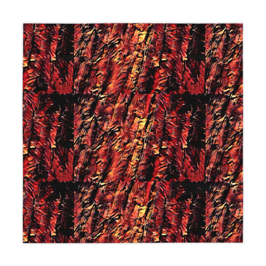 Red Wood Tablecloth