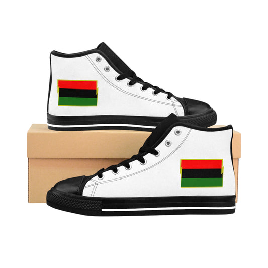 African Diaspora flag Women's Classic Sneakers