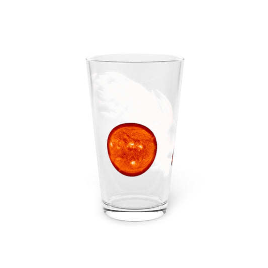 Sun To Fire Bird Pint Glass, 16oz