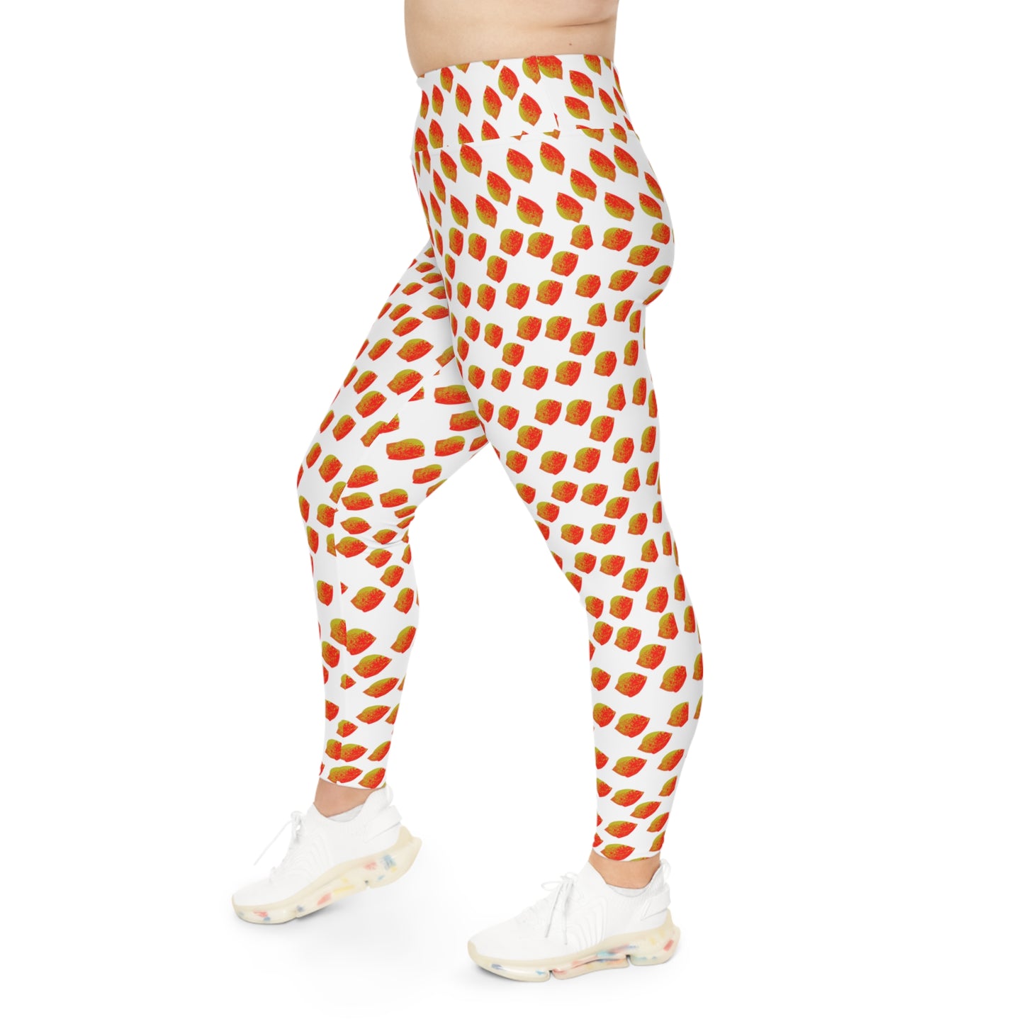 E peach Plus Size Leggings