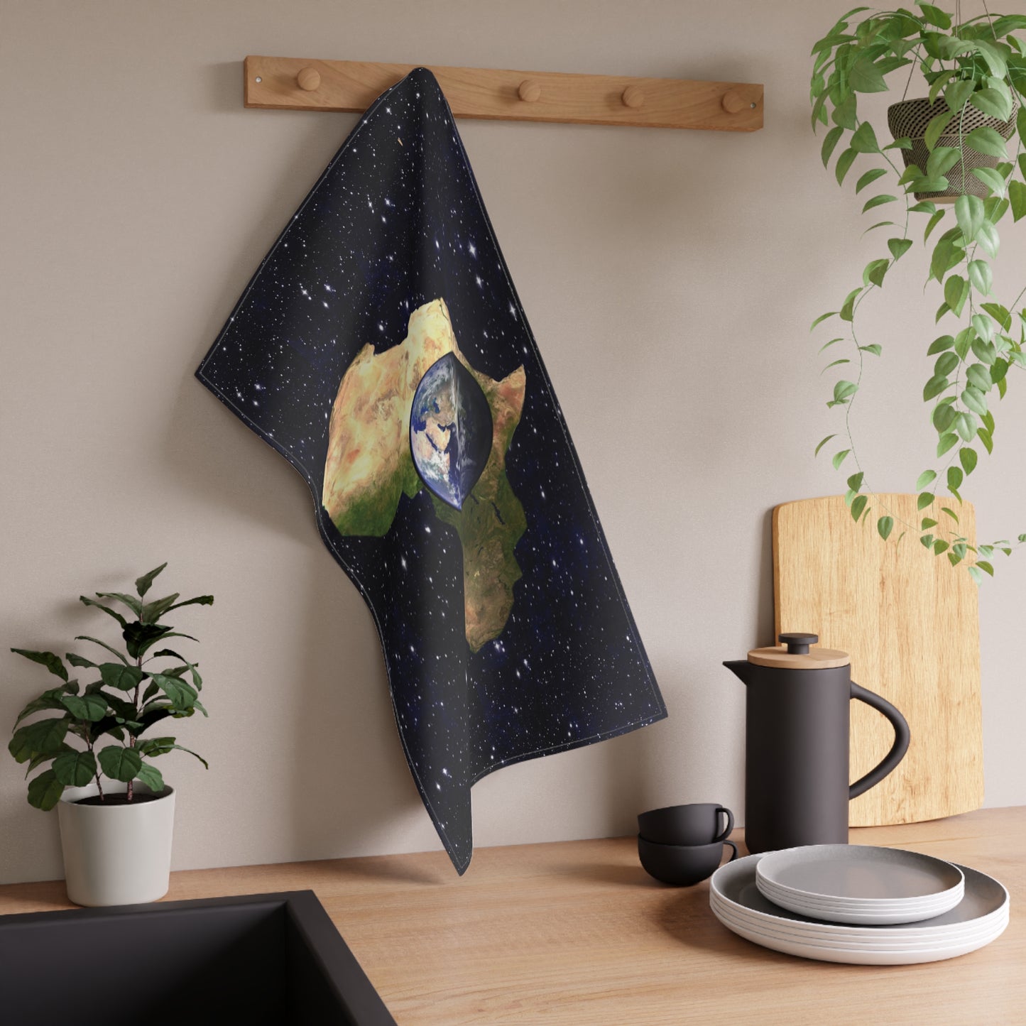 Earth In Africa Kitchen Towel