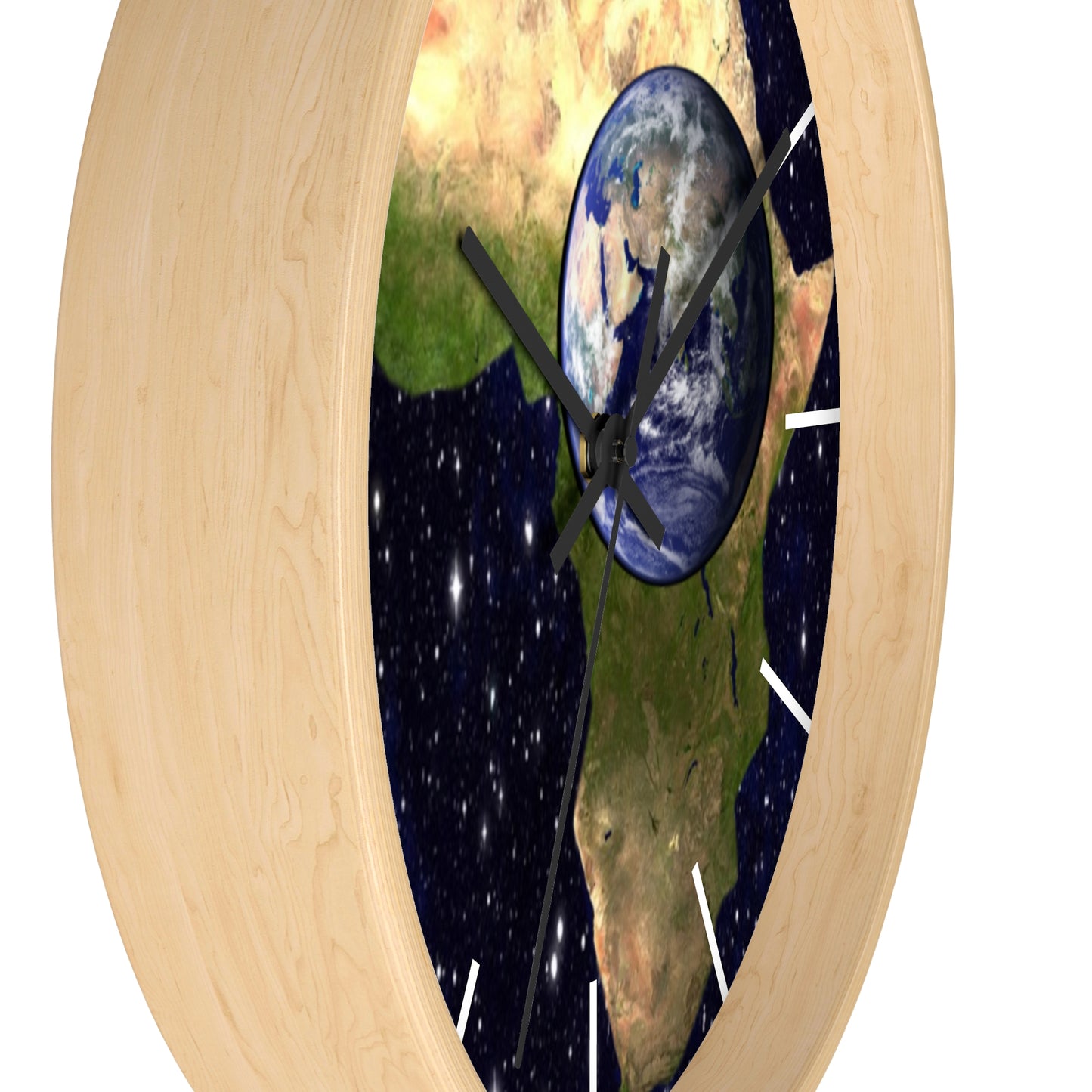 Earth In Africa Wall clock