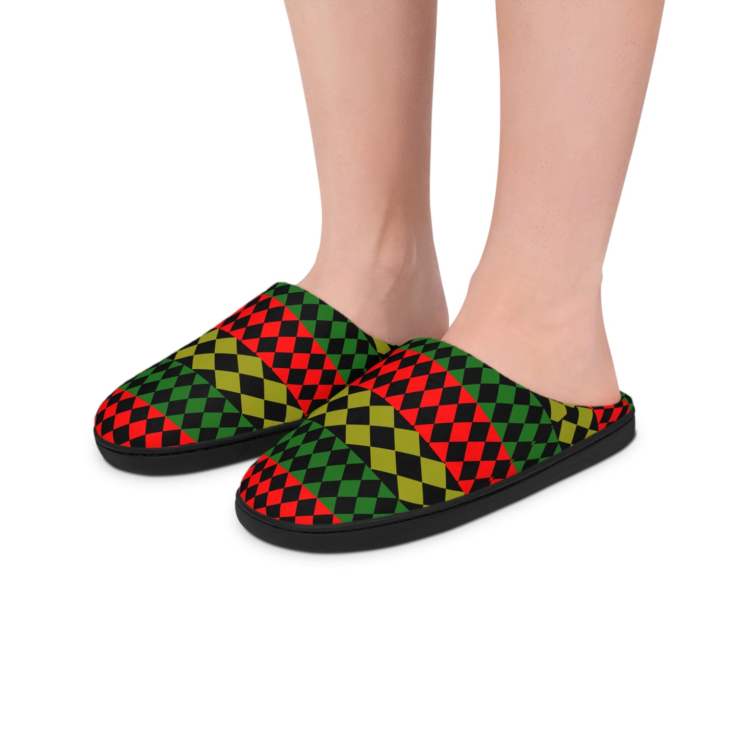 Pan African FLAG Men's Indoor Slippers