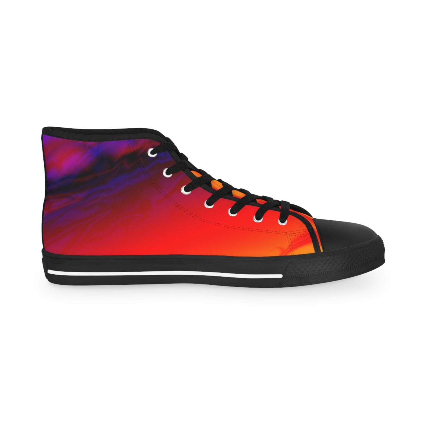 Afro Fire Bird Men's High Top Sneakers