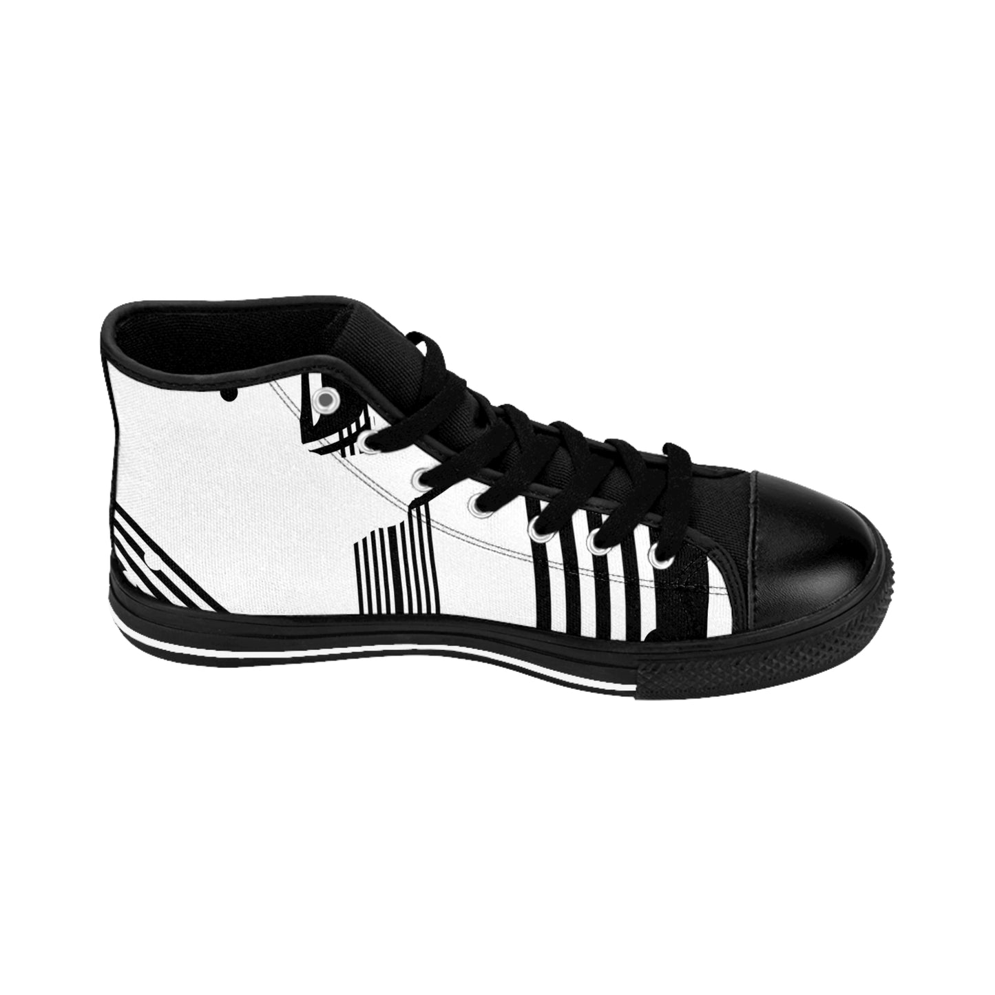 B & W D String Women's Classic Sneakers