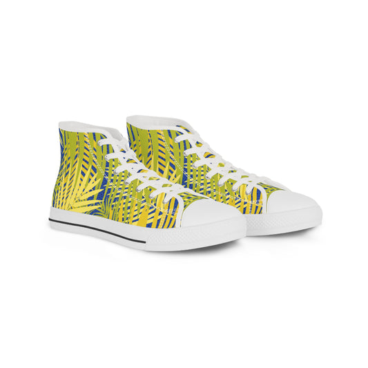 Tropical  Men's High Top Sneakers