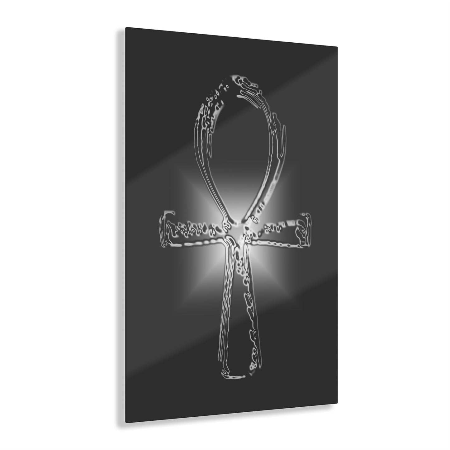 Glass Ankh Acrylic Prints