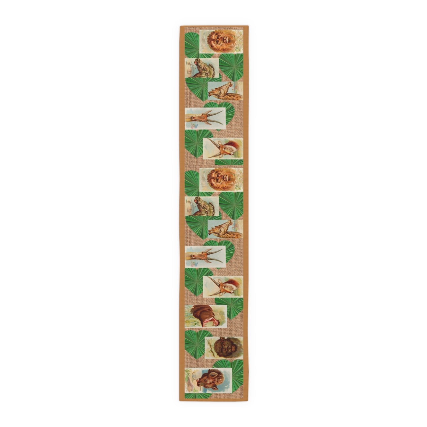 Heart Grass Animals Table Runner (Cotton, Poly)