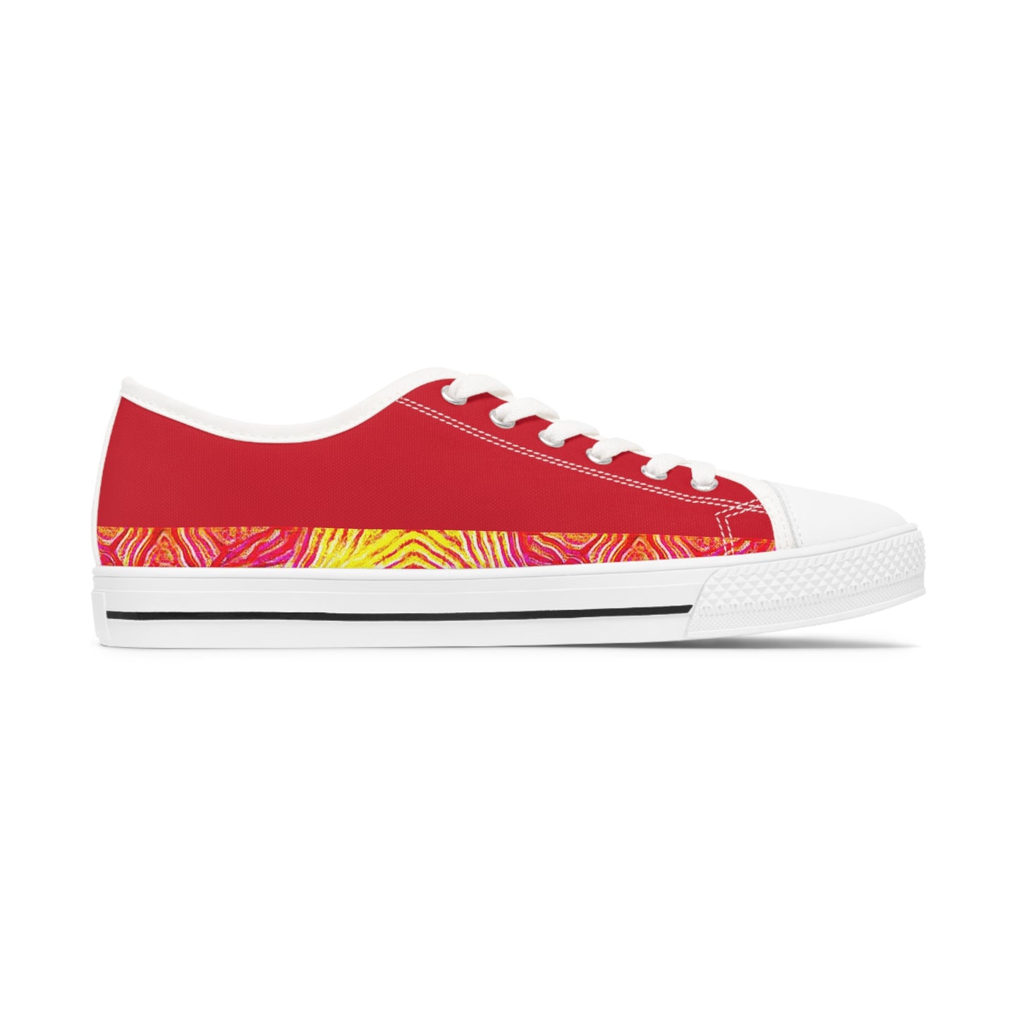 Basic 4 q Fire  Women's Low Top Sneakers