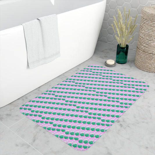 Light Green Mood (MPX) Memory Foam Bath Mat