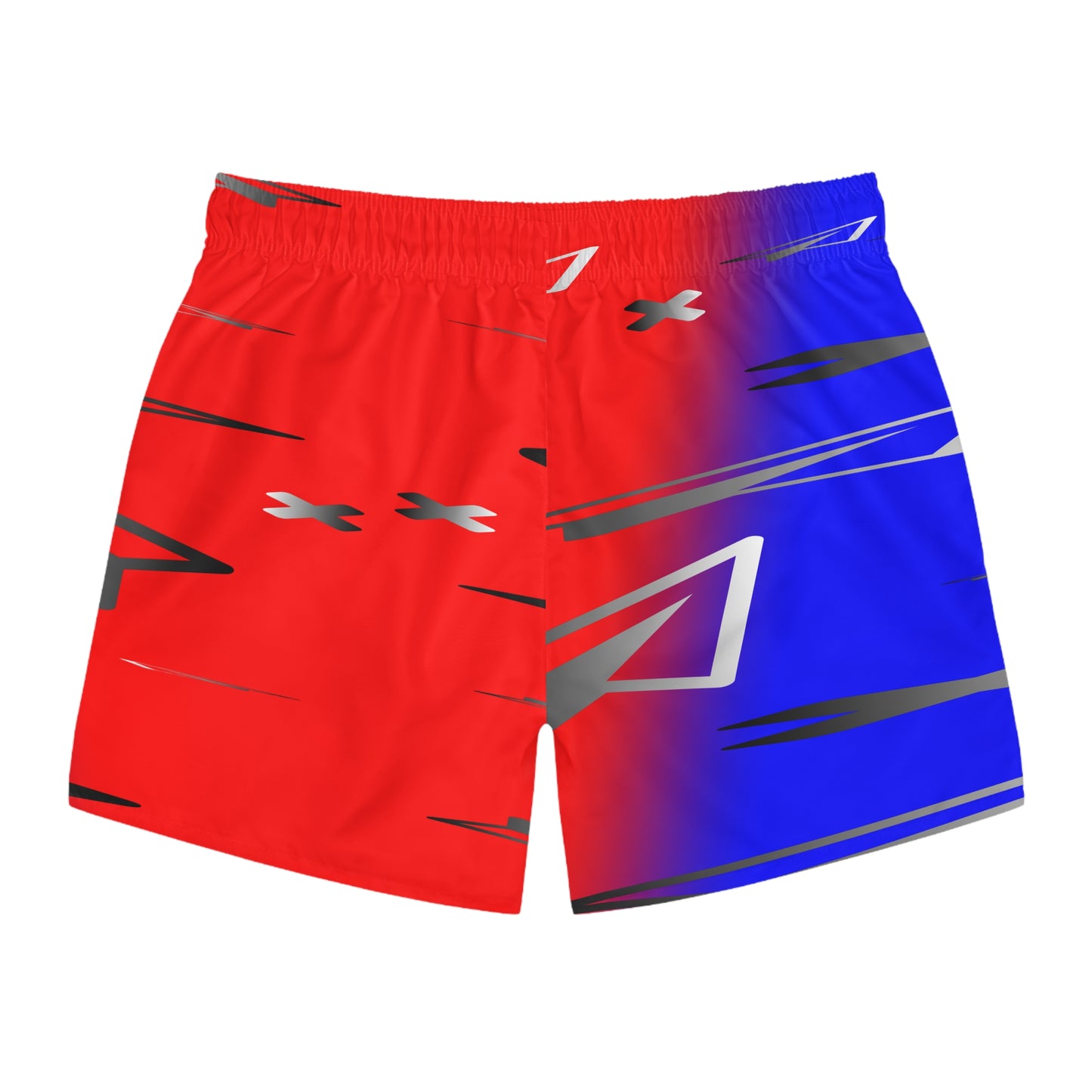 Red Point Men's   Swim Trunks (AOP)