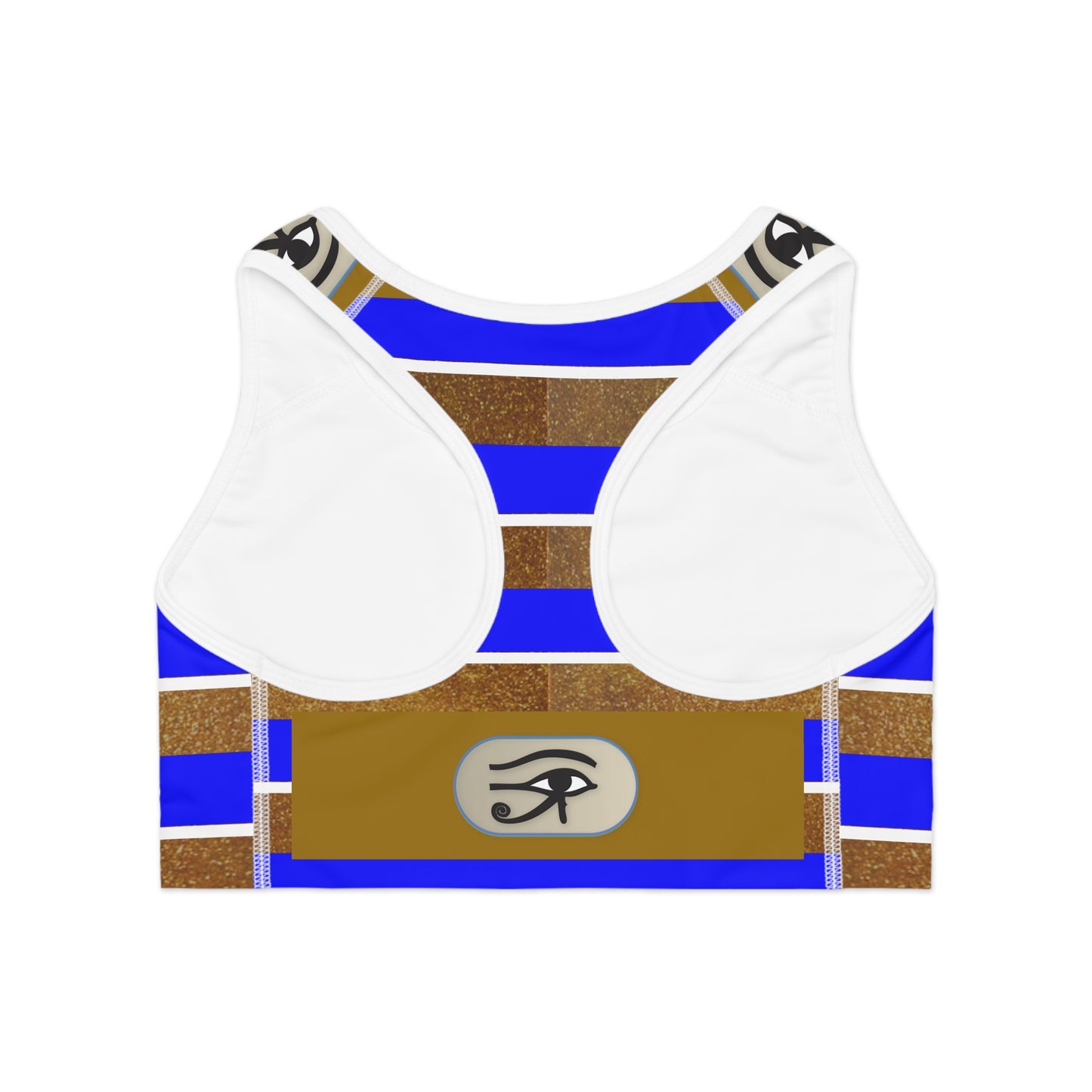 Eye Of Egypt Sports Bra (AOP)