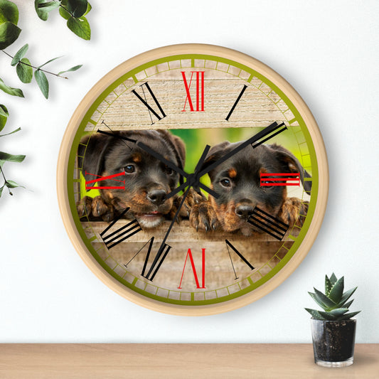 Rottweilers Wall clock