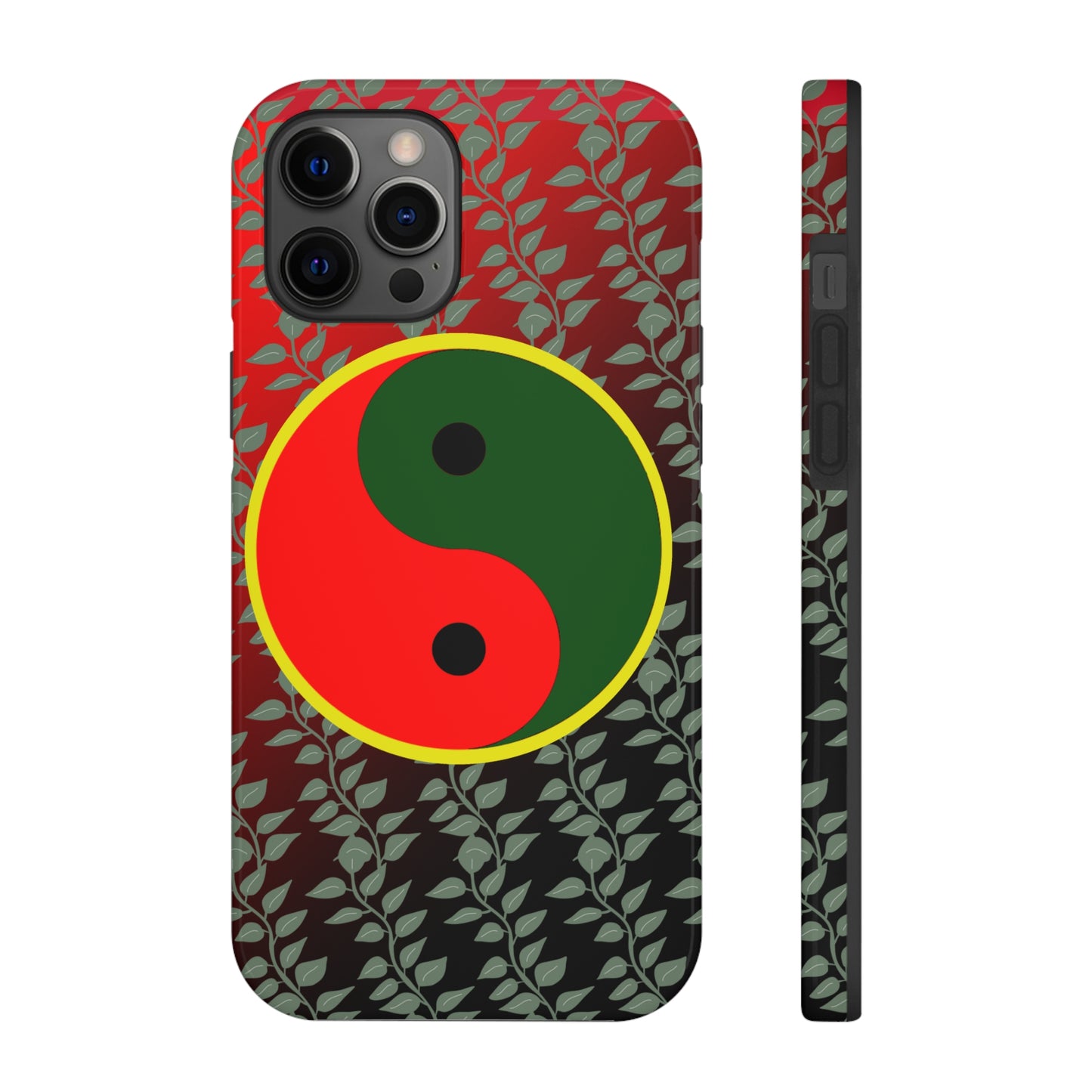 Afro Yen and Yang Tough Phone Cases, Case-Mate