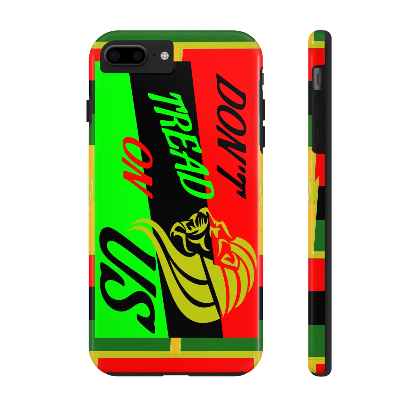 "Don't Tread On Us" African Diaspora Flag Tough Phone Cases, Case-Mate