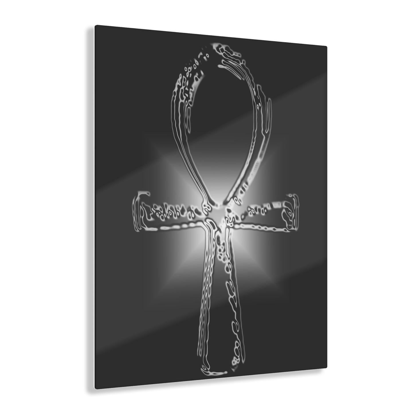 Glass Ankh Acrylic Prints