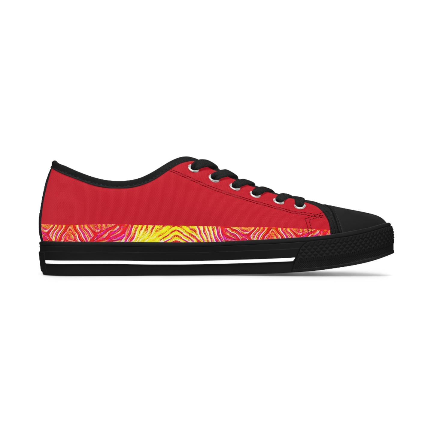 Basic 4 q Fire  Women's Low Top Sneakers