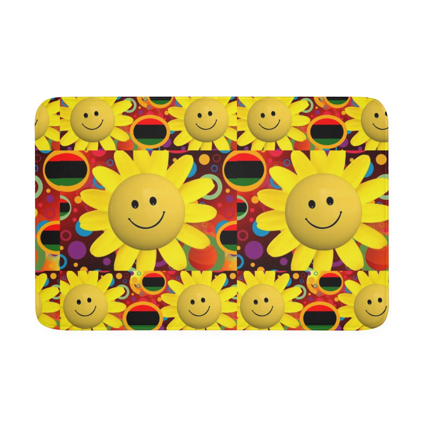 Smiling Sun Memory Foam Bath Mat