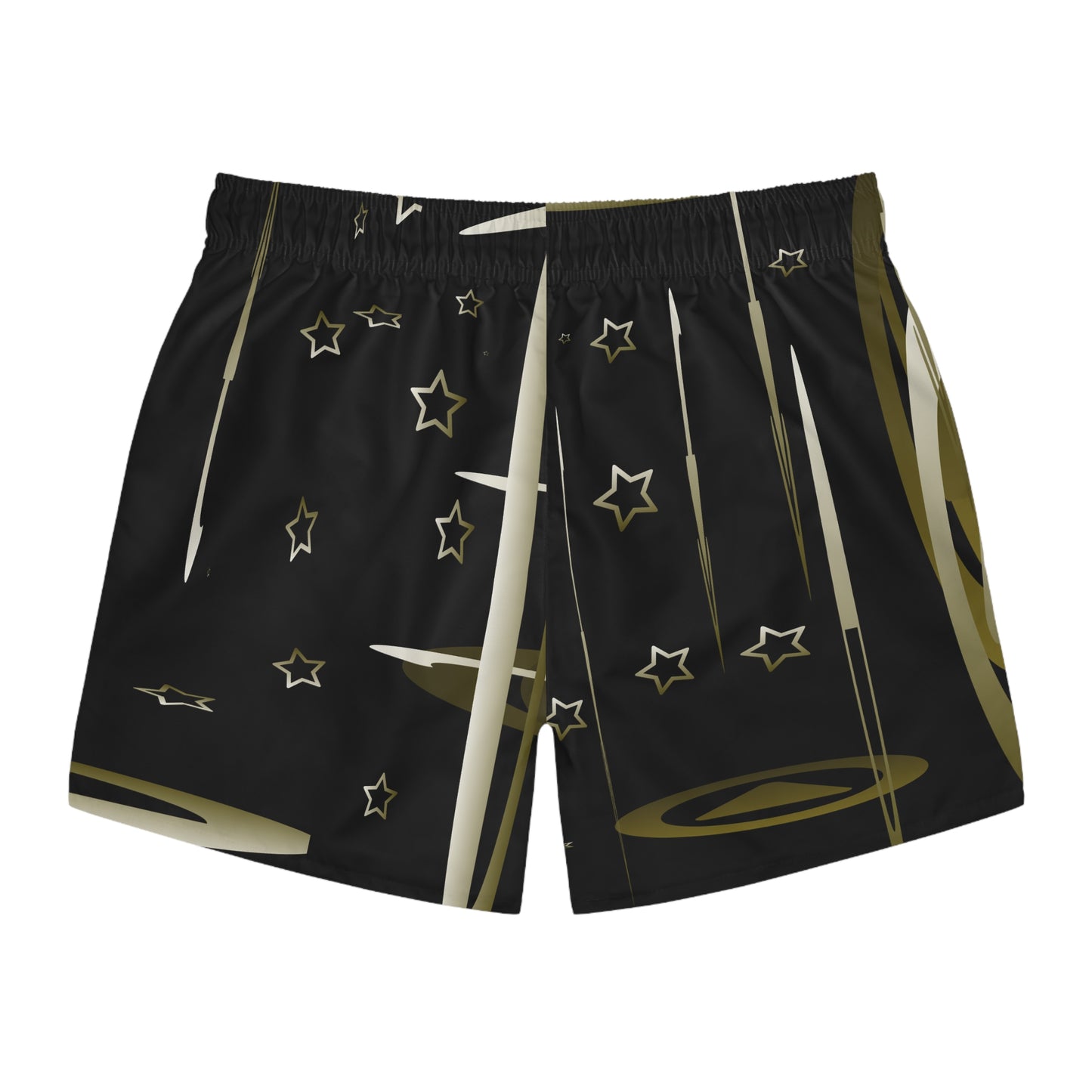 Gold Stars Swim Trunks (AOP)