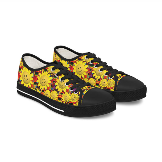 Smiling Sun Women's Low Top Sneakers