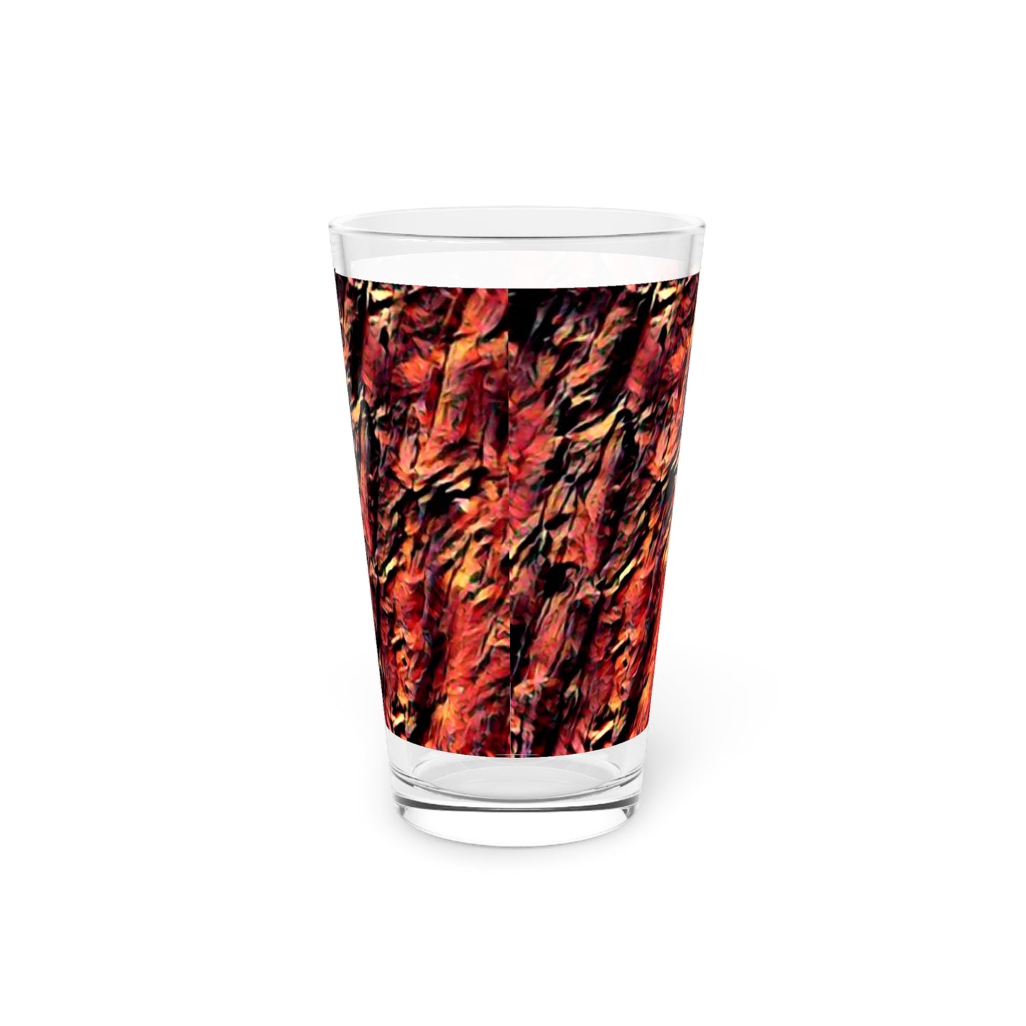 Red Wood  Pint Glass, 16oz