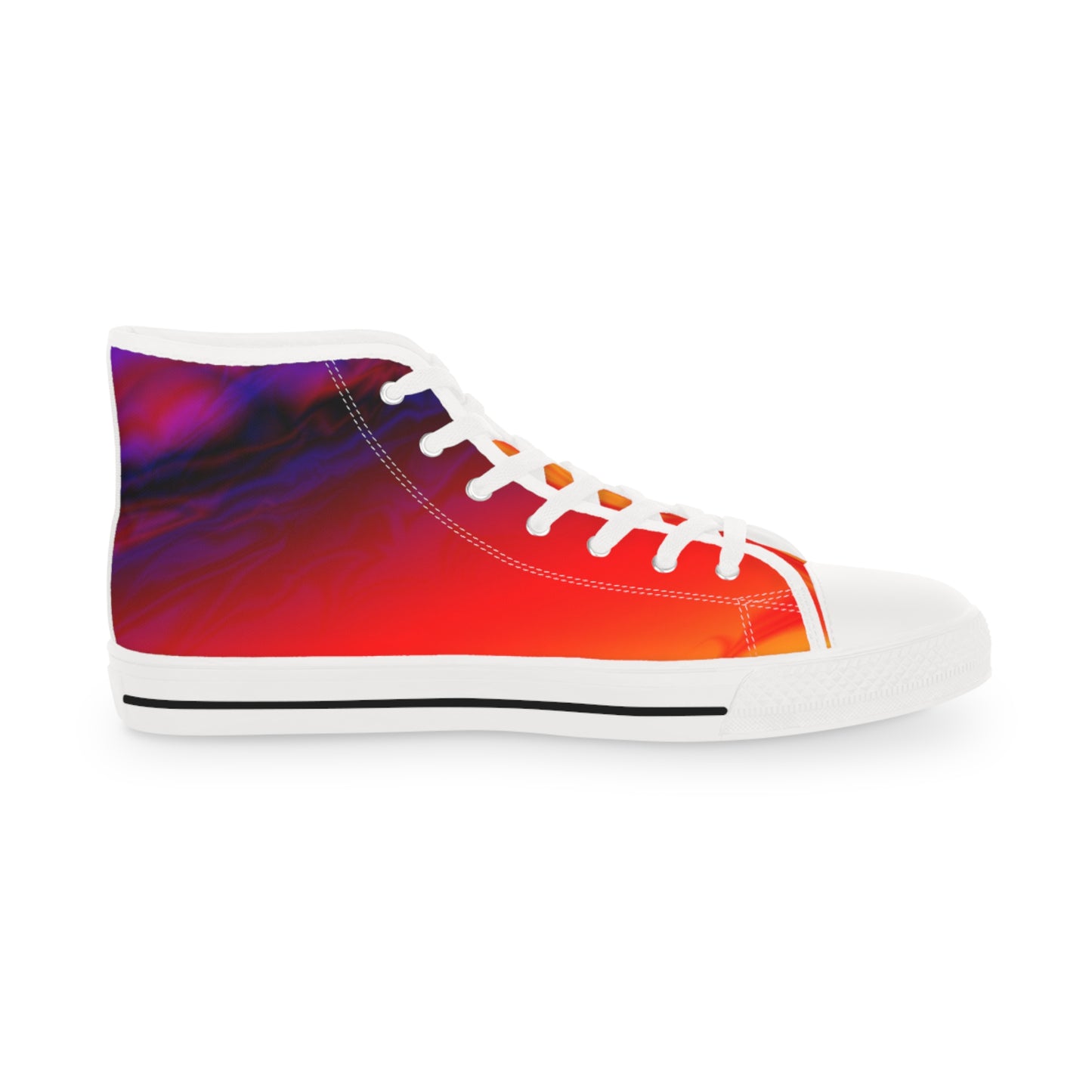 Afro Fire Bird Men's High Top Sneakers