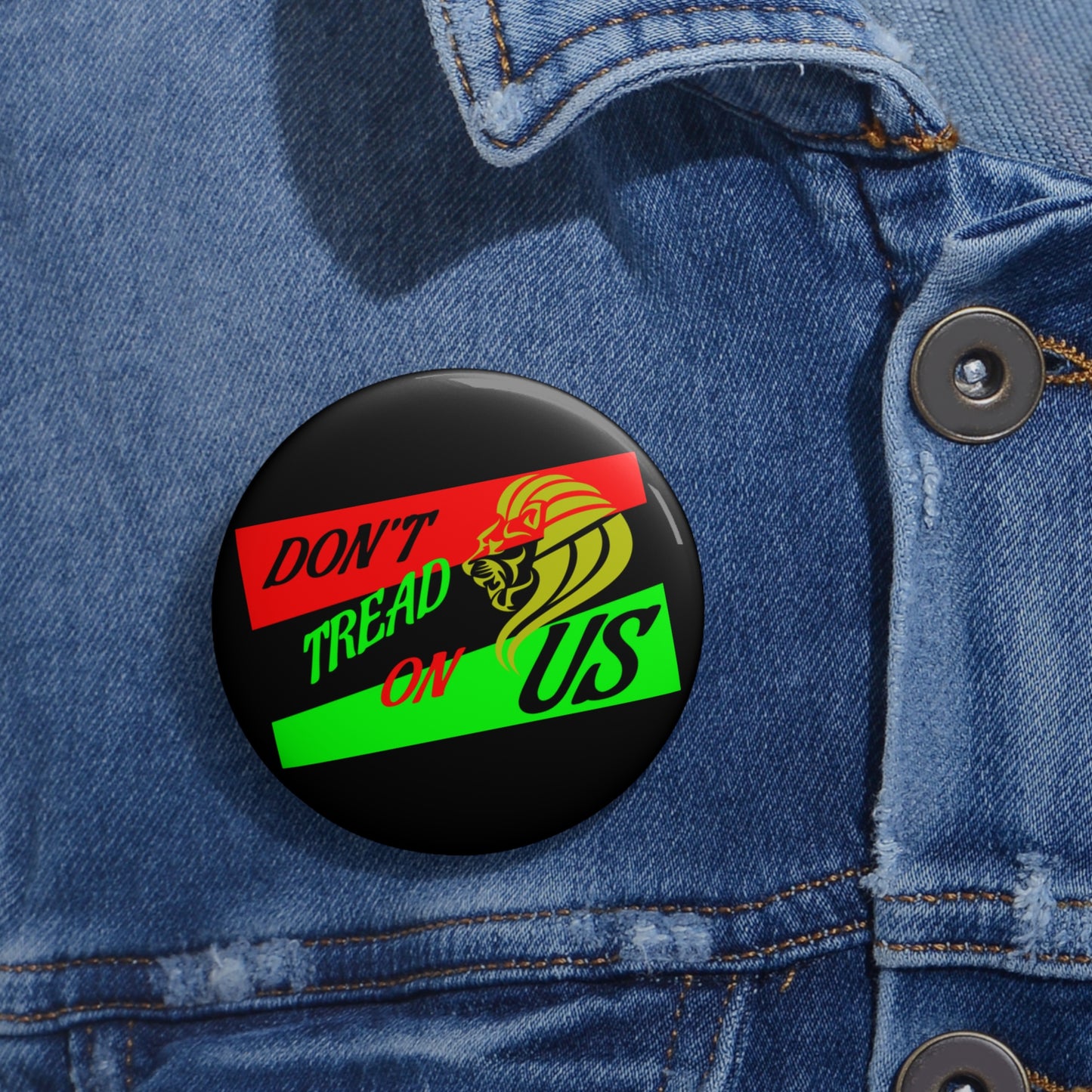 Don't Tread On US Pin Buttons