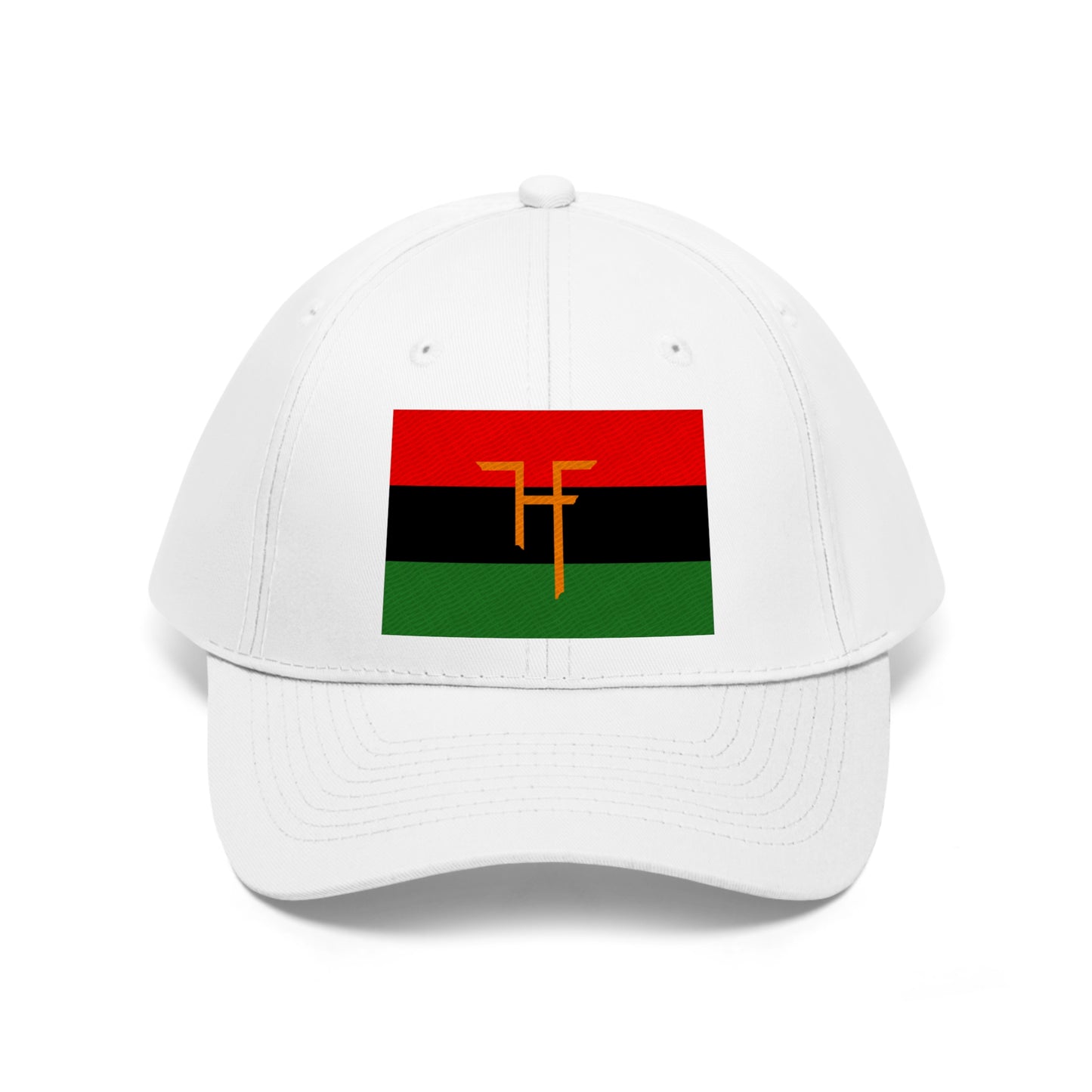 TFH African Flag  (EMBROIDERED ) Unisex Twill Hat