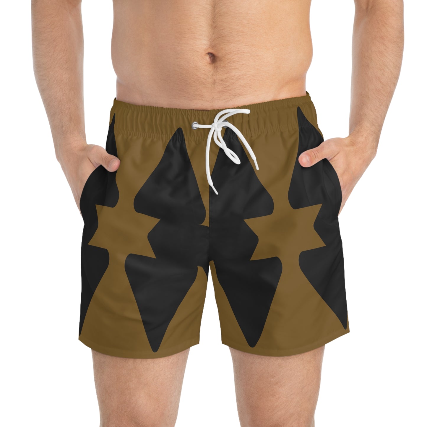 Point of Tail Swim Trunks (AOP)