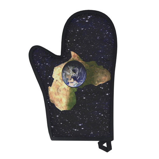 Earth In Africa Oven Glove