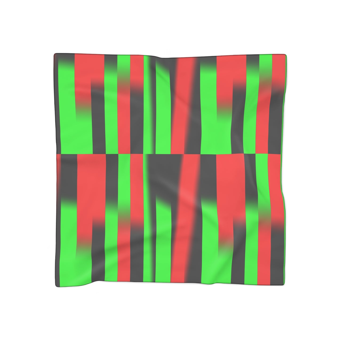 Afro Stripes Poly Scarf