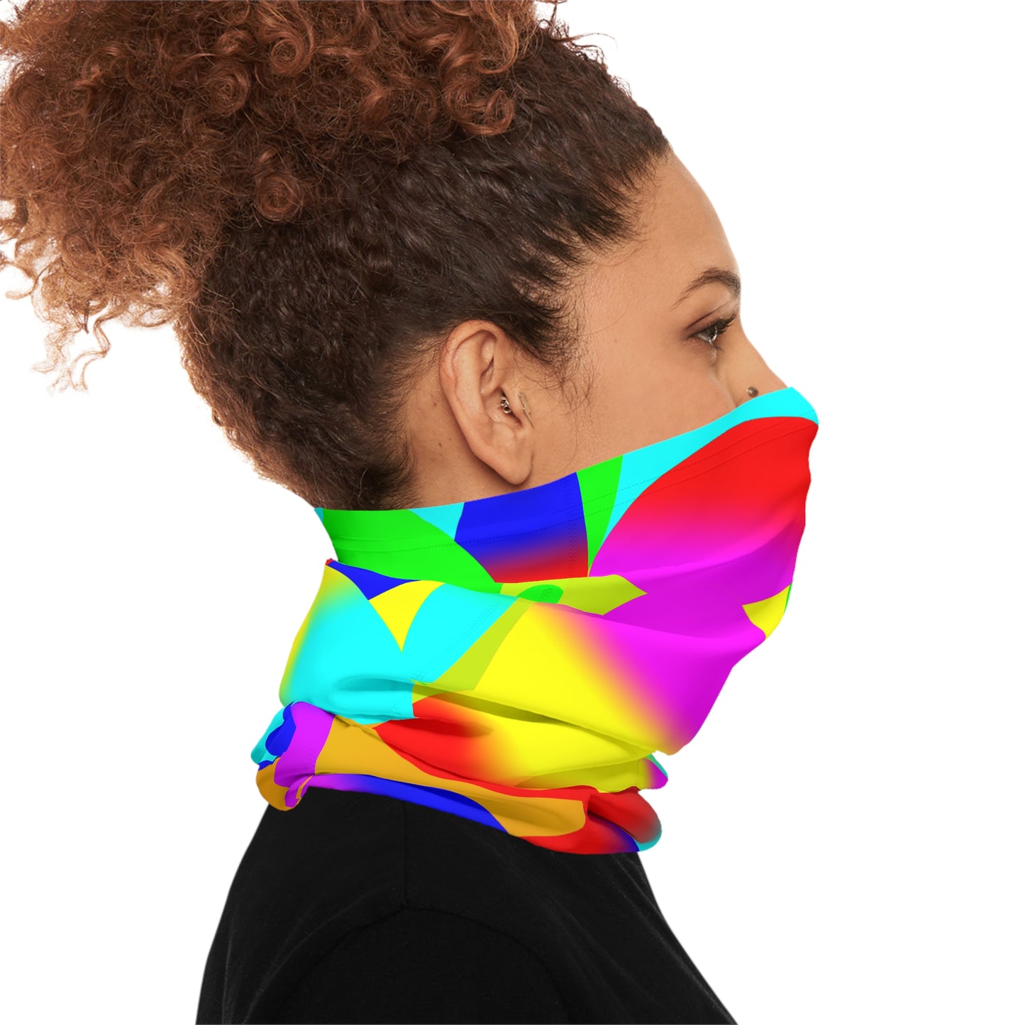 Circle Collage Midweight Neck Gaiter