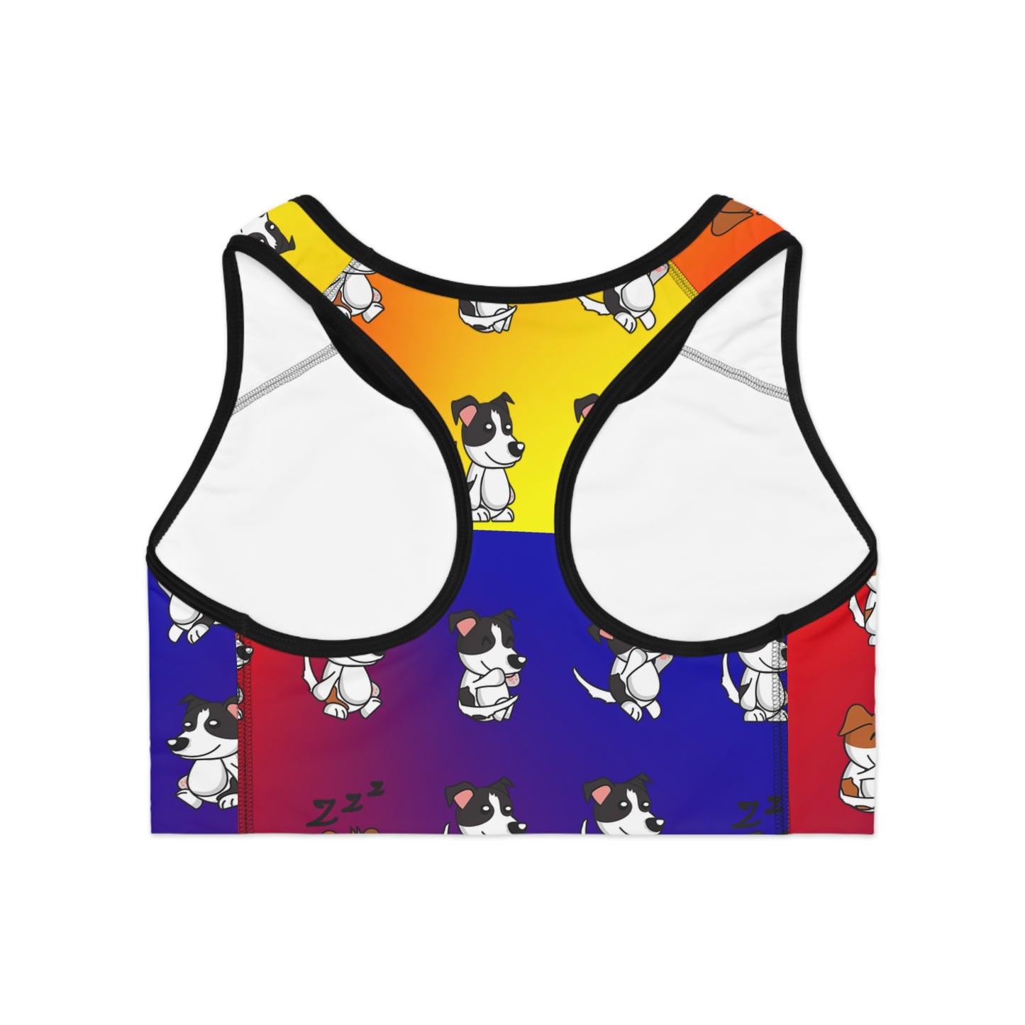 RAINBOW DOGS  Sports Bra (AOP)