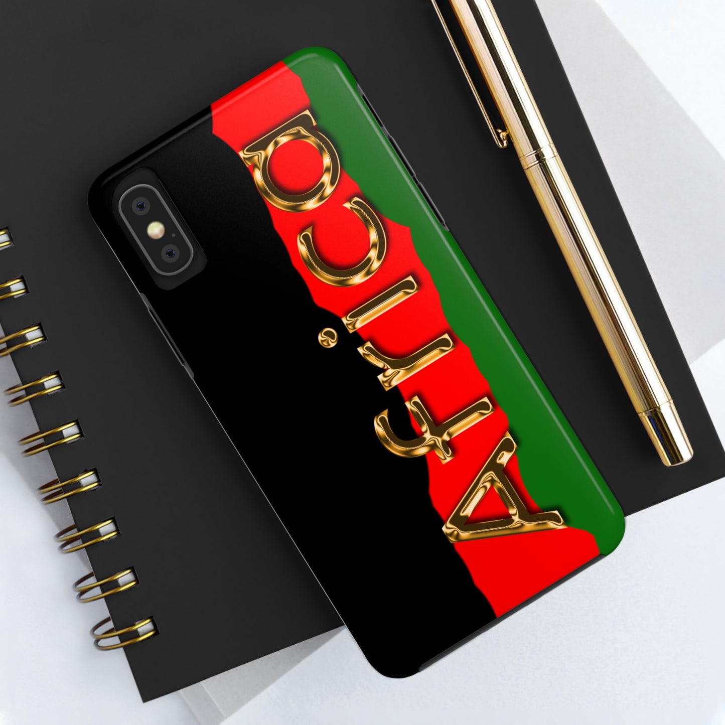 African Diaspora Flag Tough Phone Cases, Case-Mate