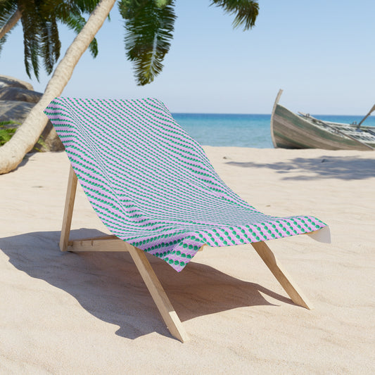 Light Green Mood (MPX) Beach Towel