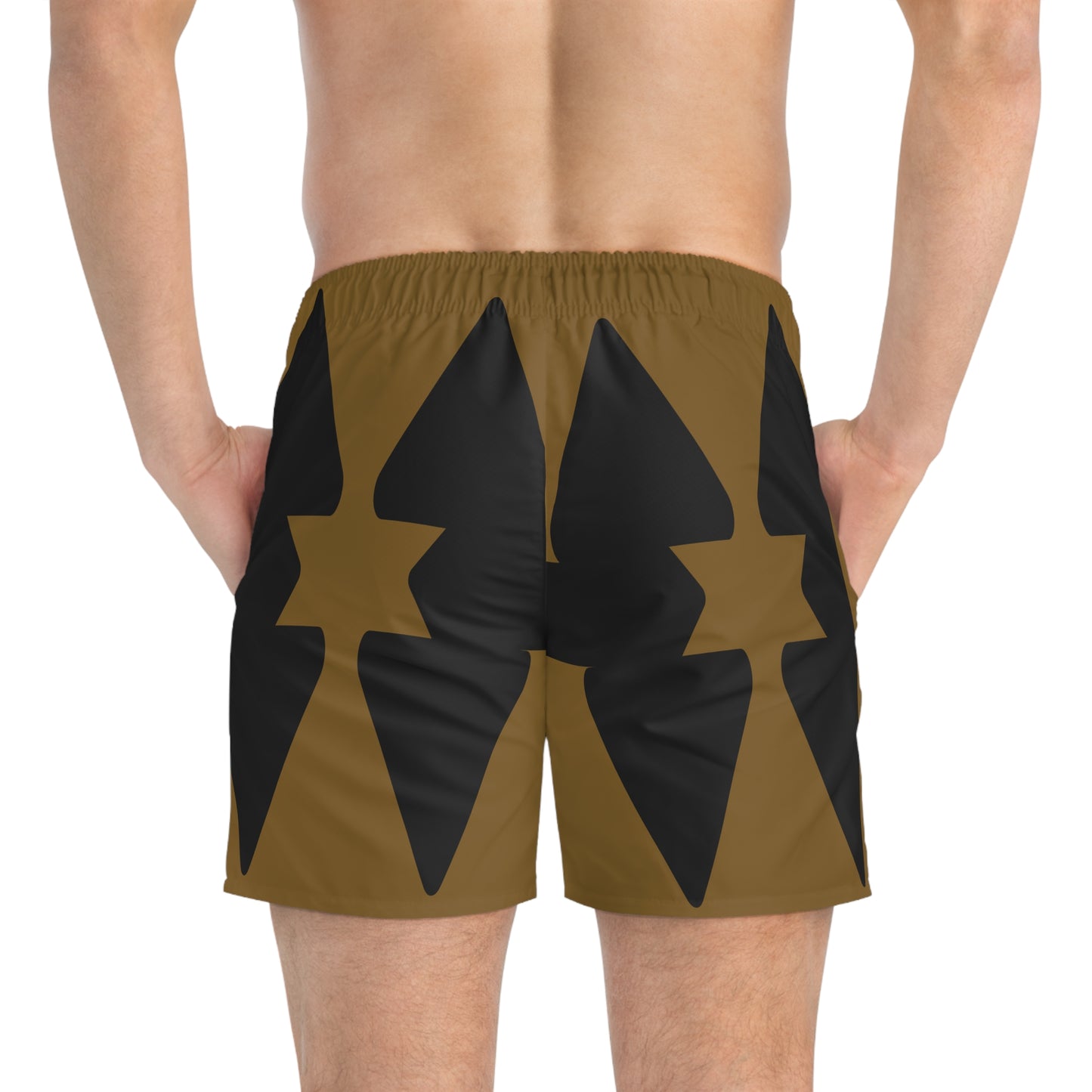 Point of Tail Swim Trunks (AOP)