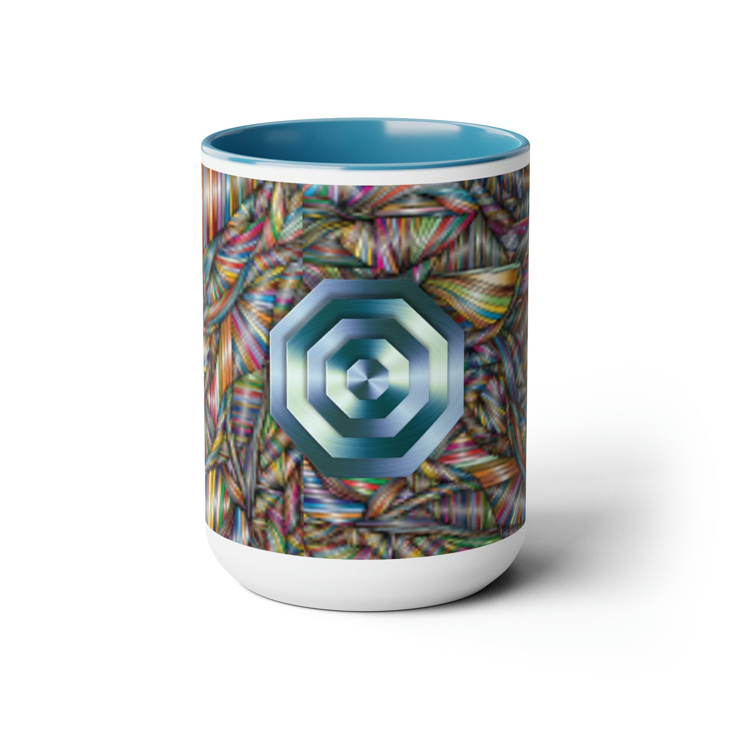 Cerebral Two-Tone Coffee Mugs, 15oz