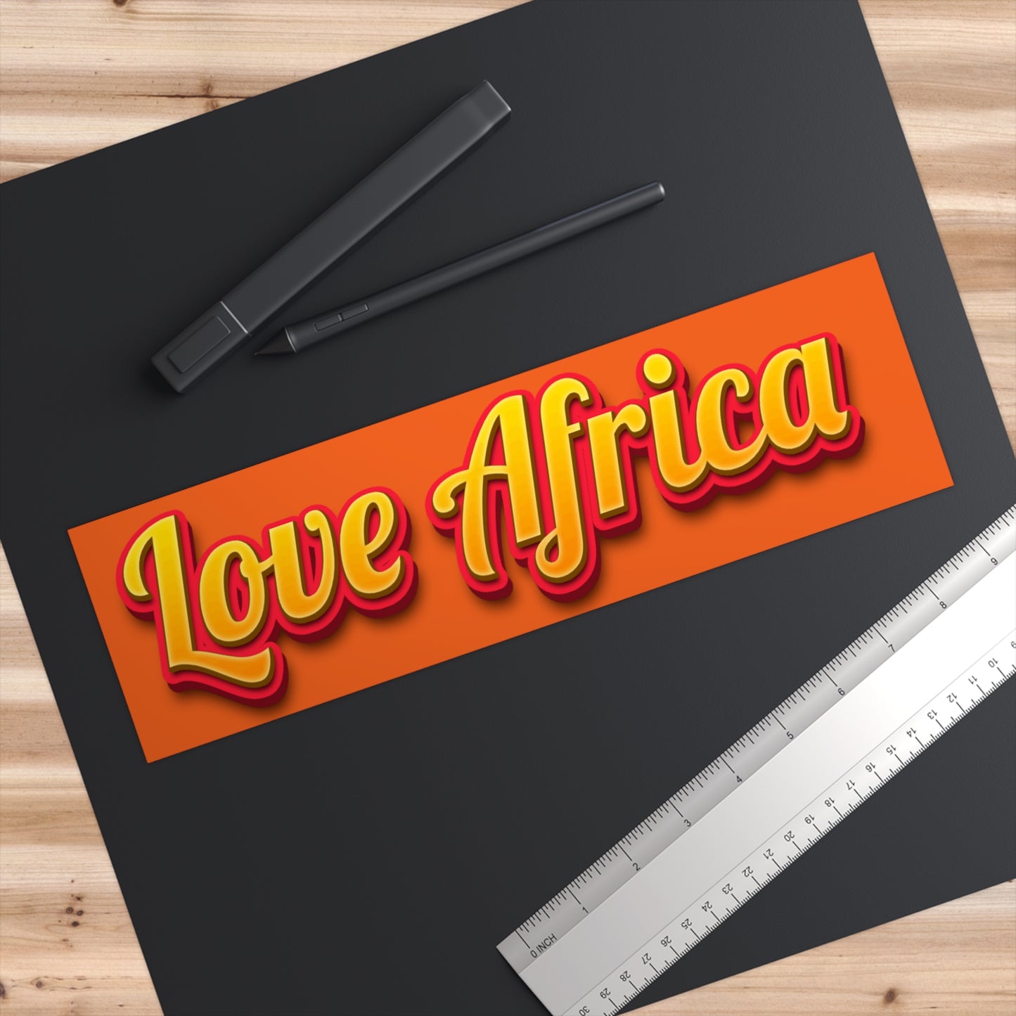 Love Africa Bumper Stickers