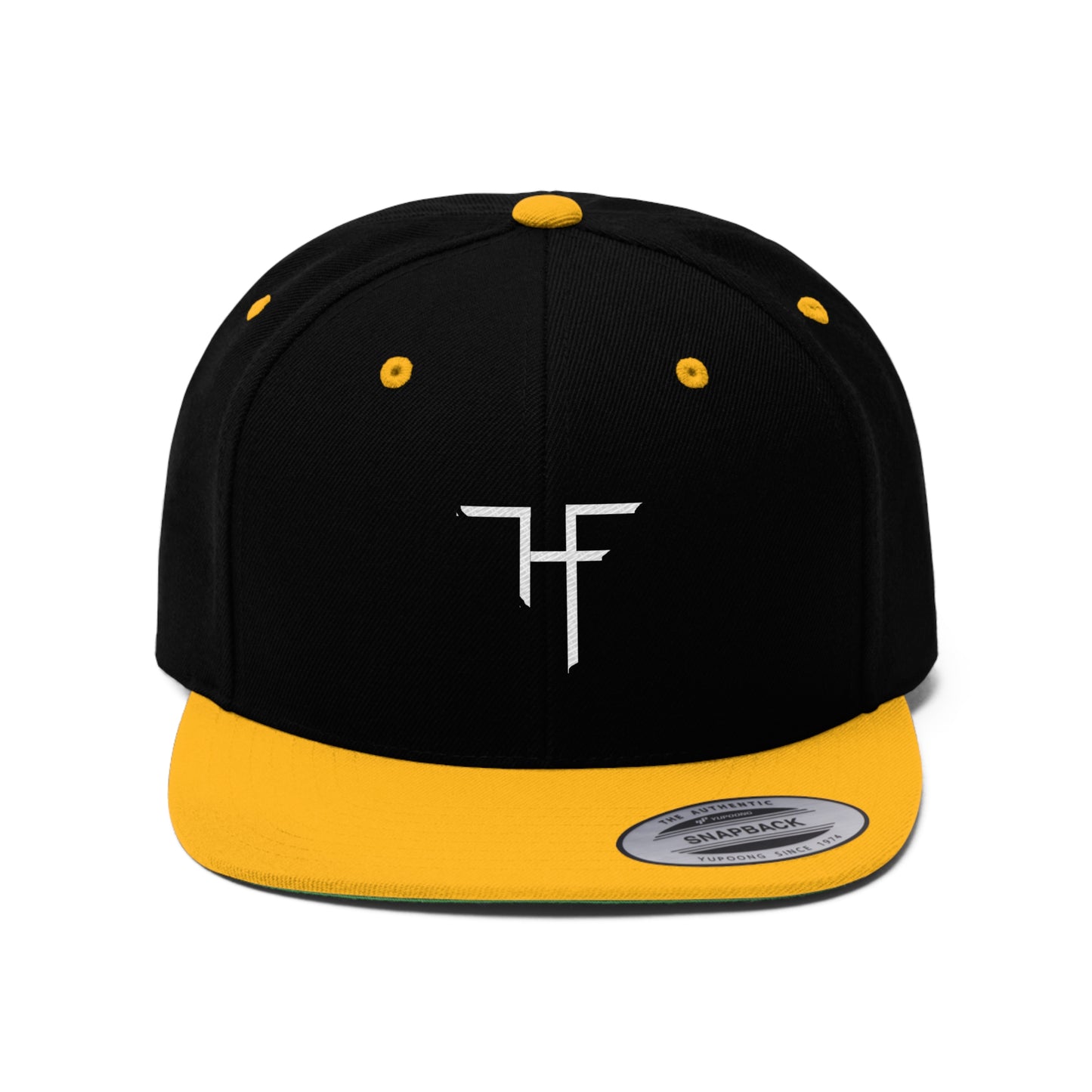 T F H (EMBROIDERED)  Unisex Flat Bill Hat