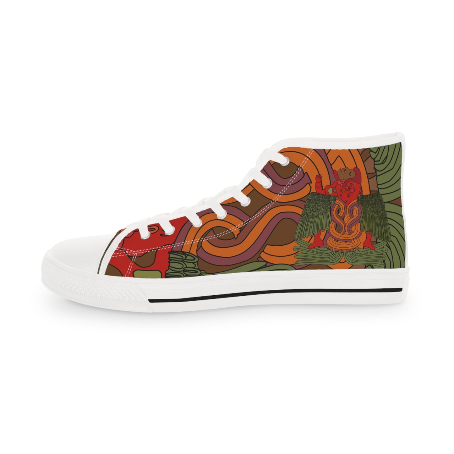 War Drum     Men's High Top Sneakers