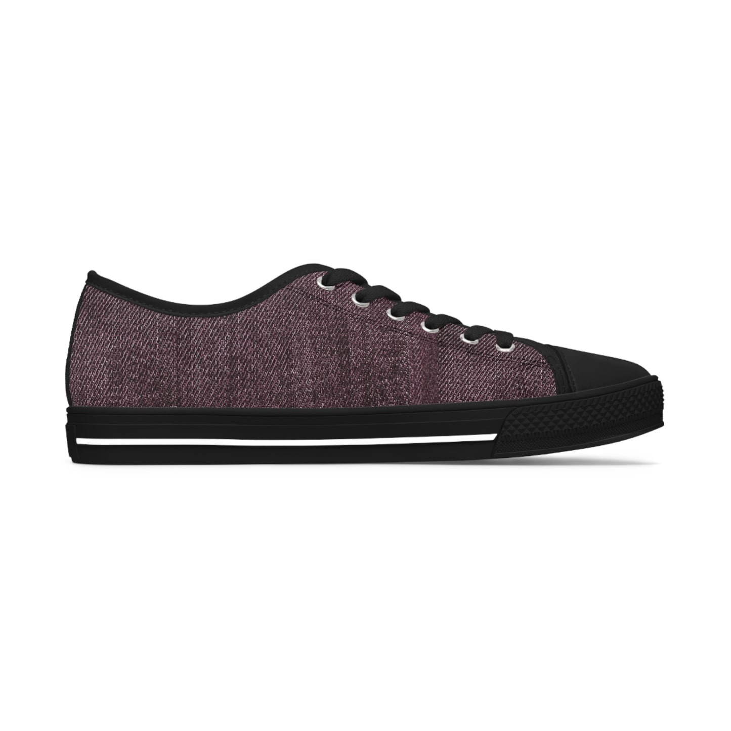 Dark DENIM Women's Low Top Sneakers