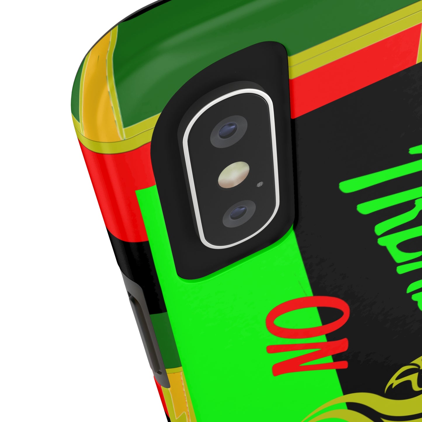 "Don't Tread On Us" African Diaspora Flag Tough Phone Cases, Case-Mate