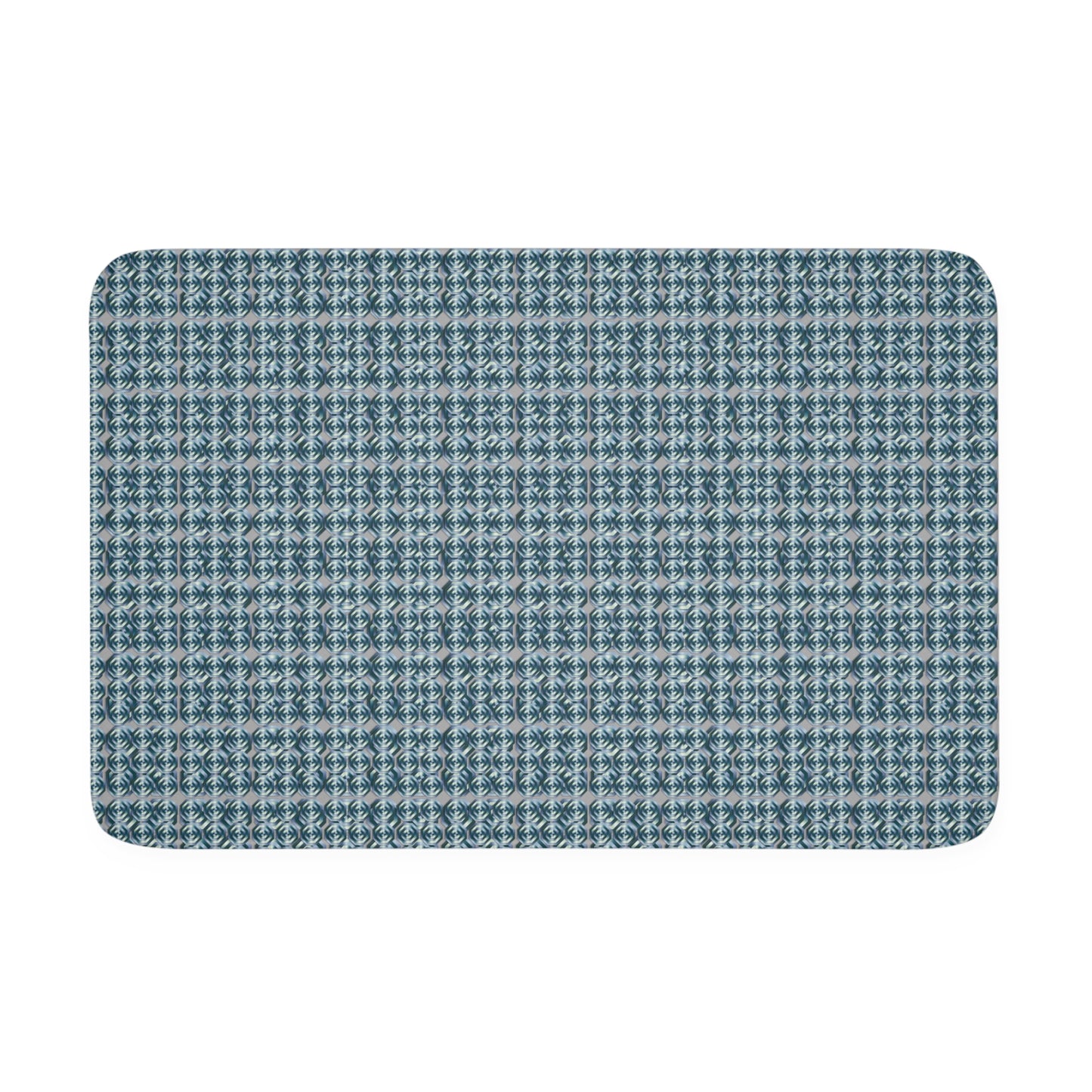 Metallic 3 Memory Foam Bath Mat