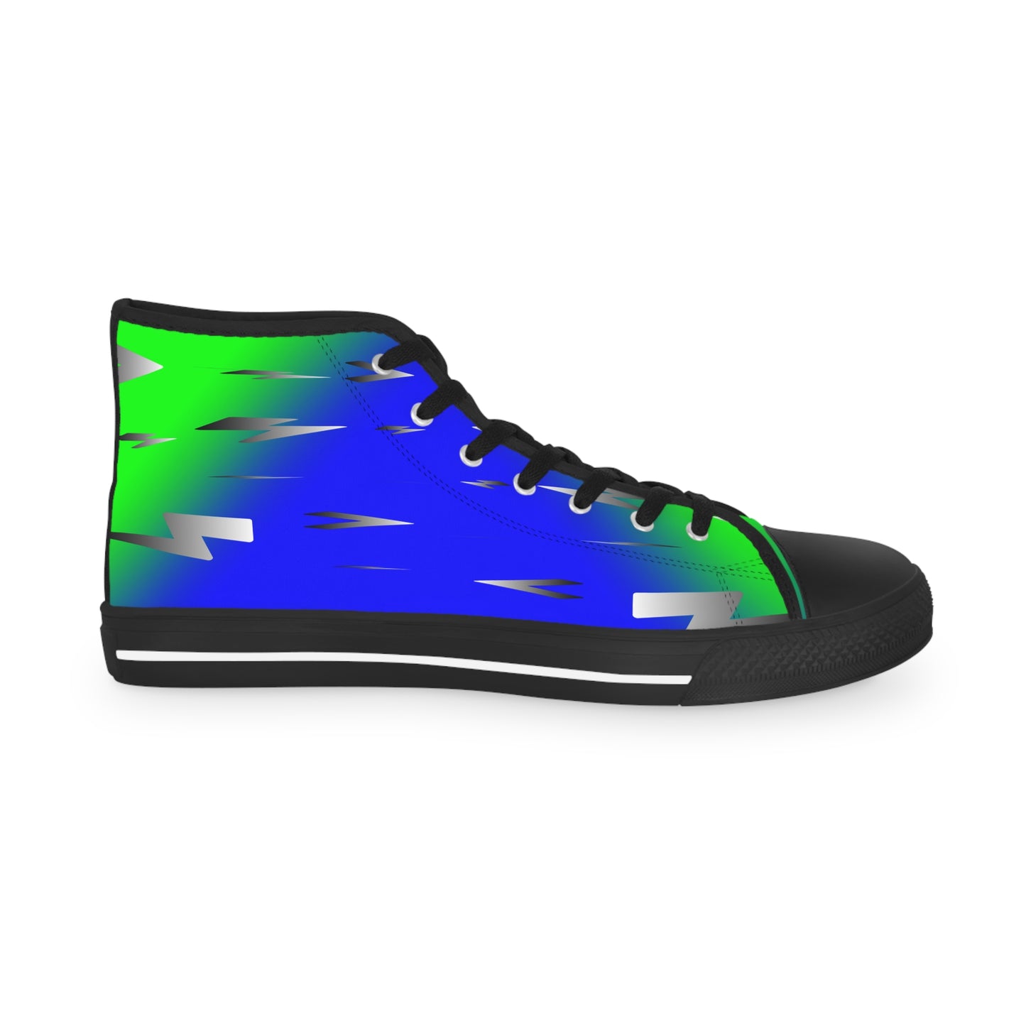 Silver Green.svg  Men's High Top Sneakers