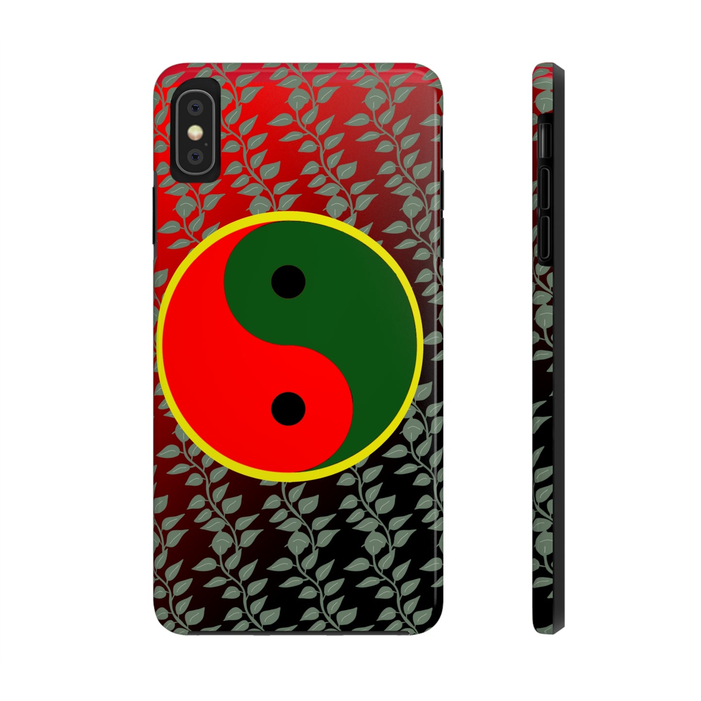 Afro Yen and Yang Tough Phone Cases, Case-Mate