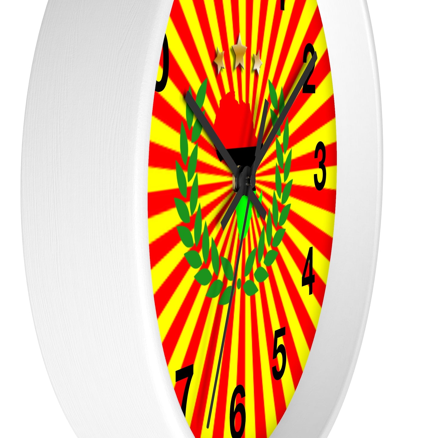 African Sun Ray's Wall clock